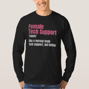 Camiseta Suporte técnico Serviço de Ajuda do Agente do Cent
