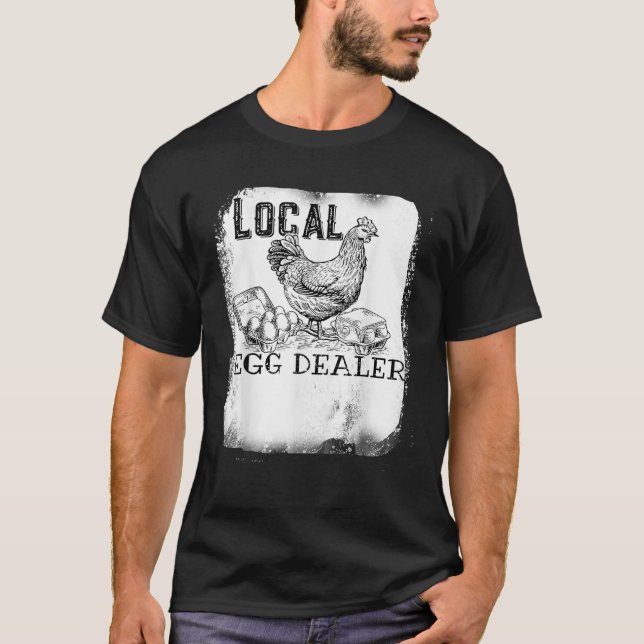Camiseta Suportem o vaso local de venda de ovos galinha (Frente)