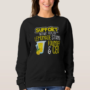 Camiseta Suportem Seu Fundador E CEO Da Limonada Local