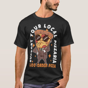 Camiseta Suportem Seu Pizzaria Pizza Pun Local