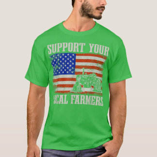 Camiseta Suportem Seus Agricultores Locais 813