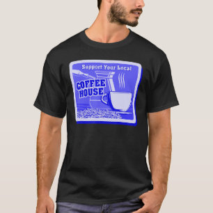 Camiseta Suportem Seus Homens De Café