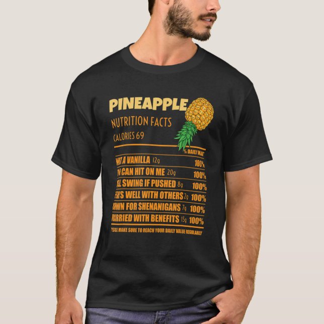 Camiseta Suportes Nutricionais de Swinger para Baixo (Frente)