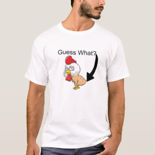 Camiseta Suposição que? Bumbum da galinha! Engraçado