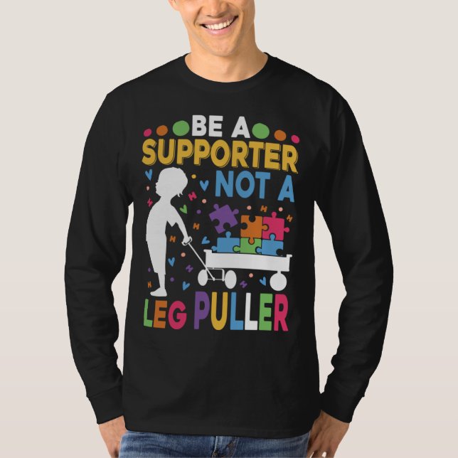 Camiseta Support Autism Child Awareness Puzzle Choose Kindn (Frente)