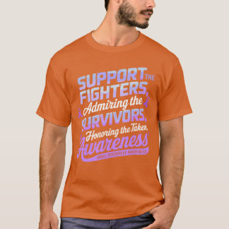 Camiseta Support Fighters Honouring Taken Drug Overdose Awa