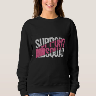 Camiseta Support Squad Breast Cancer Awareness Family