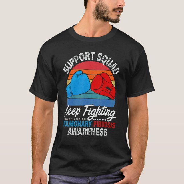 Camiseta Support Squad I Lung Disease Pulmonary Embolism &  (Frente)
