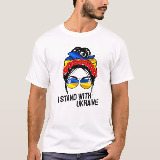 Camiseta Support Ukraine Pride I Stand With Ukraine Flag Fo