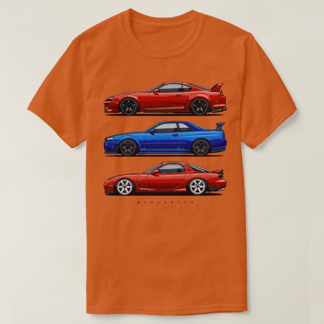 Camiseta Supra Skyline RX7 (Frente do Design)