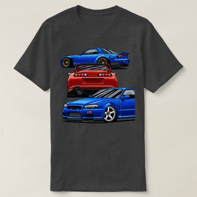 Camiseta Supra Skyline RX7 1 (Frente do Design)