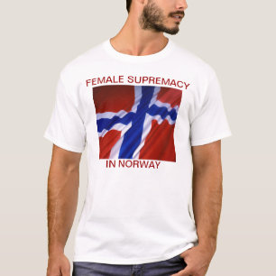CAMISETA SUPREMACIA FEMININA NA NORUEGA