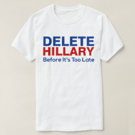 Camiseta Supressão Hillary antes que estiver demasiado