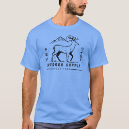 Camiseta Suprimento externo de aventura de cervos