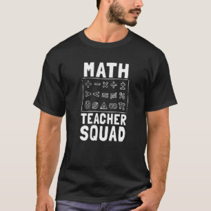 Camiseta Suprimentos de Equipe de Professor de Matemática C
