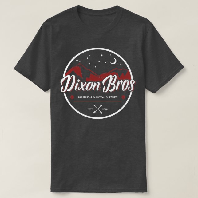 Camiseta Suprimentos de Irmãos Dixon (Frente do Design)