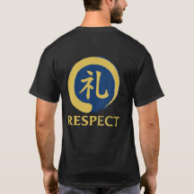Suprimentos do Sensei Bushido Kanji de Respeito