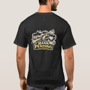 Camiseta Suprimentos do Sensei Cinto de Artes Marciais Clas
