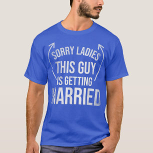 Camiseta Suprimentos engraçados para o noivo para festa de 