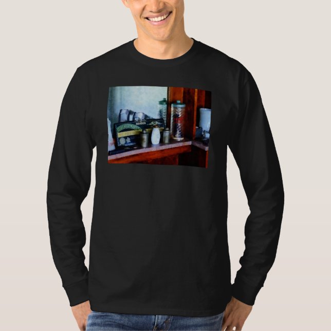 Camiseta Suprimentos para Barbeiros (Frente)