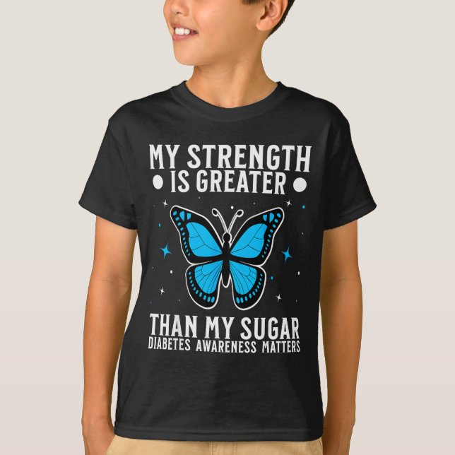 Camiseta Suprt Diabetes Awareness Month Diabetes For Women  (Frente)