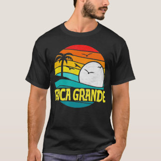 Camiseta Surf 80s do Retro Boca Grande Beach Sun