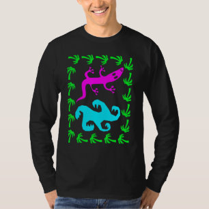 Camiseta Surf Abstrato Vintage Visto 80s surf gráfico retro