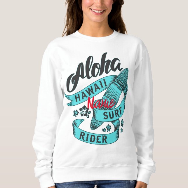 Camiseta Surf Aloha Hawaii Rider Thunder_Cove (Frente)