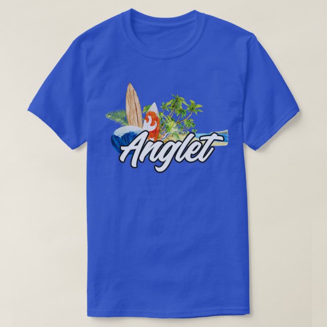 Camiseta Surf Anglet (Frente do Design)