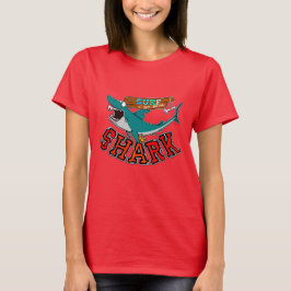 Camiseta Surf avec requin