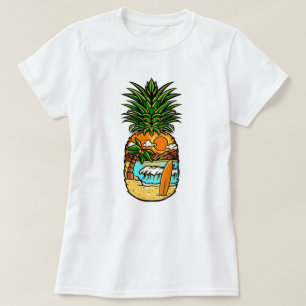 Camiseta Surf Beach PineappleT-Shirt