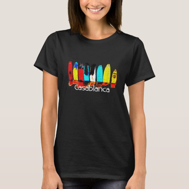 Camiseta Surf Casablanca Marrocos (Frente)