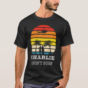 Camiseta Surf Charlie Dont Militar do Vietnã