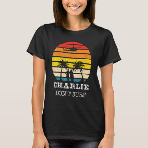 Camiseta Surf Charlie Dont Militar do Vietnã