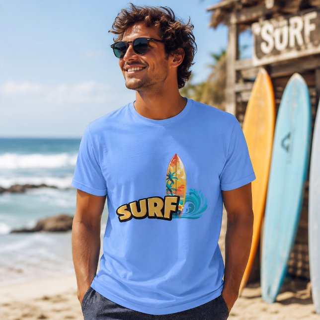 Camiseta  Surf Cool Praia Surf  (Criador carregado)