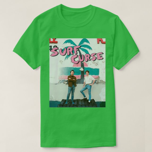 Camiseta Surf curse oil painting design (Frente do Design)