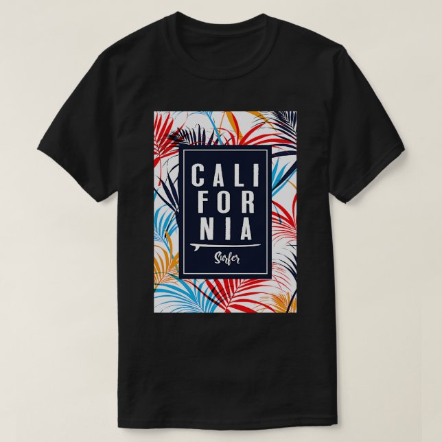 Camiseta Surf da Califórnia (Frente do Design)