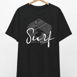 Camiseta Surf da Califórnia Premium Tee