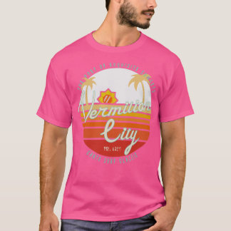 Camiseta Surf da Cidade do Vermilion
