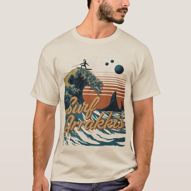 Camiseta Surf das dunas de Arrakis (Frente)