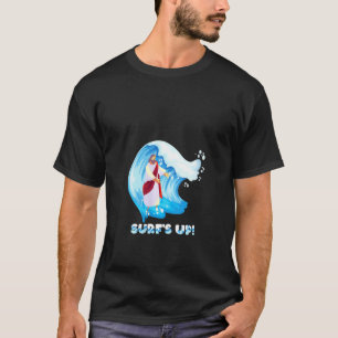 Camiseta Surf das mulheres Jesus Surf surfista surfando Sur