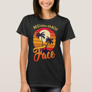 Camiseta Surf De Areia De Praia E Férias De Verão