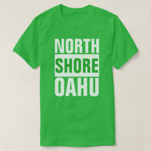 CAMISETA SURF DE HAWAII OAHU, INSPIRADO NO NORTE SHORE