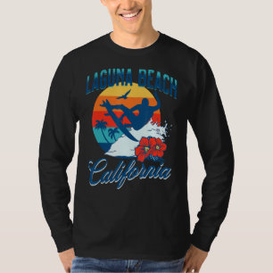 Camiseta Surf de Laguna Beach California Vacinação de Verão