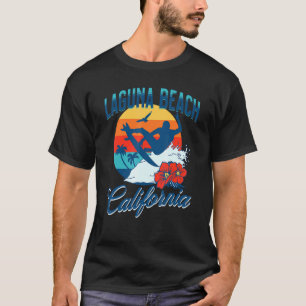 Camiseta Surf de Laguna Beach California Vacinação de Verão