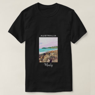 Camiseta surf de oceano de Manly Beach viagem