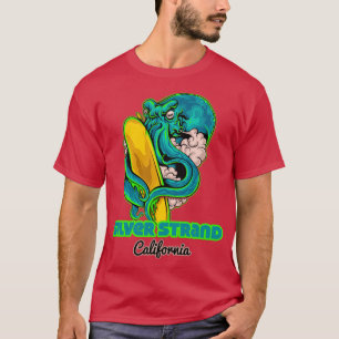 Camiseta Surf de polvo da Califórnia em Silver Strand