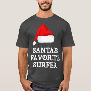 Camiseta Surf de presente de Natal Engraçado pelo Surfer F