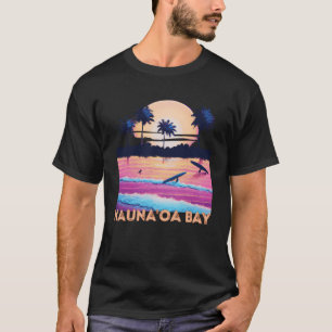 Camiseta Surf de Souvenir de Baía de Kauna'oa Hawaii