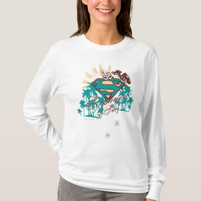 Camiseta Surf de Supergirl (Frente)